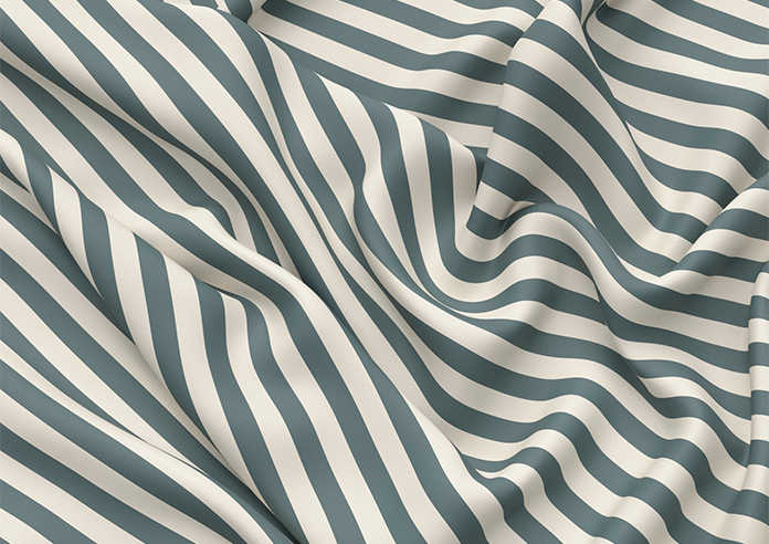The British Stripe Co. Catherine, Teinbridge No.3 - Made to Measure Curtains - Image 4